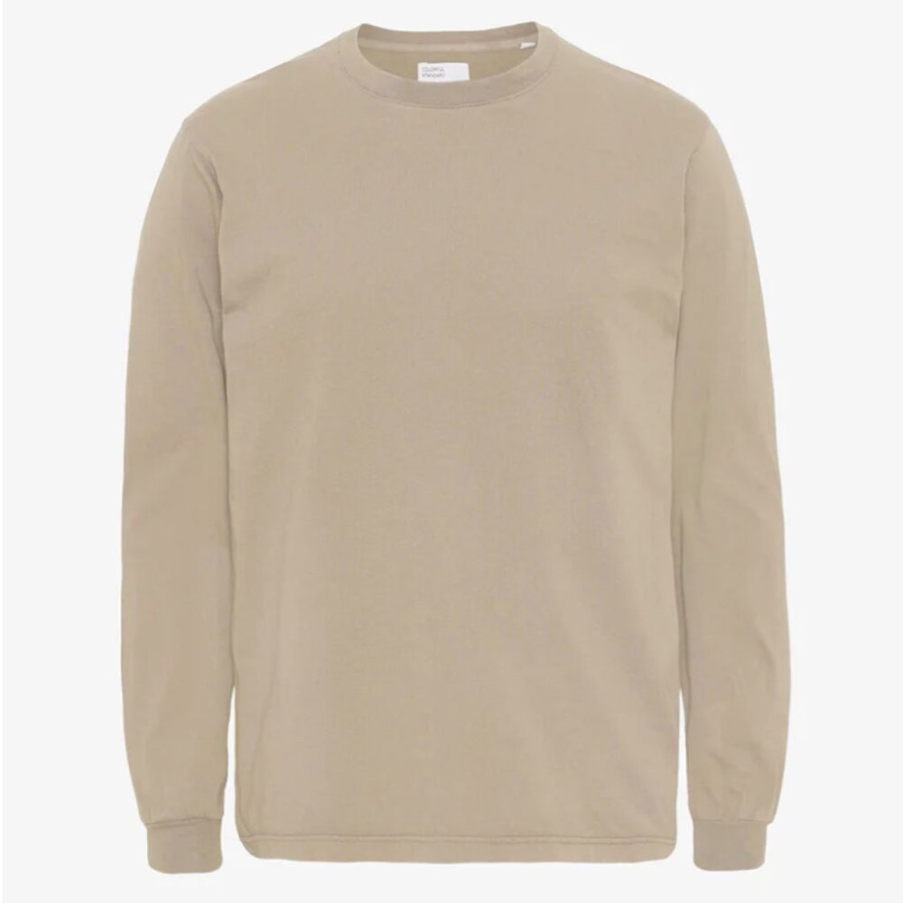 Colorful Standard Oversized Organic Ls T-shirt in Oyster Grey